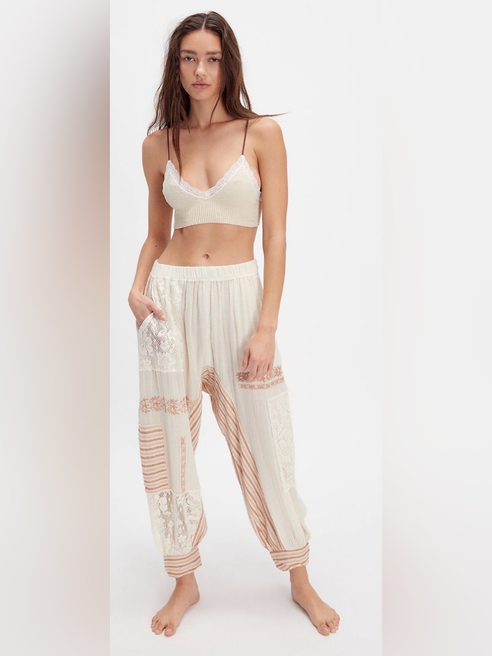 Free People Garden Flirt Joggers